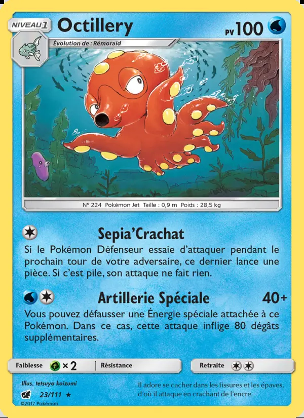 SL04 CIN - 023 OCTILLERY (RARE)