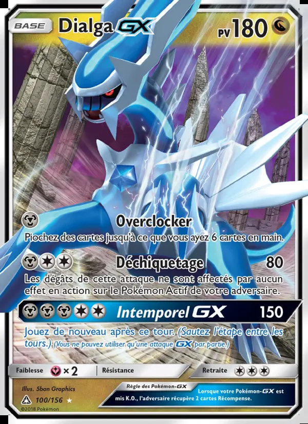 SL05 [FR] UPR 100 DIALGA-GX (ULTRA RARE)