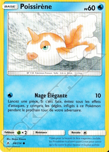 SL10 [FR] UNB (REVERSE) 048 POISSIRENE