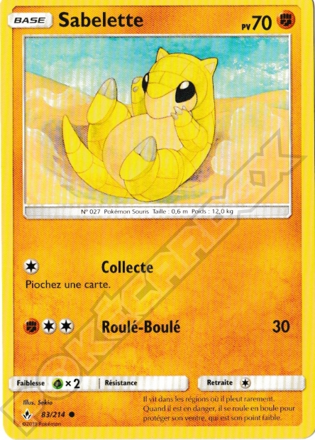 SL10 [FR] UNB (REVERSE) 083 SABELETTE