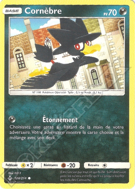 SL10 [FR] UNB (REVERSE) 108 CORNEBRE