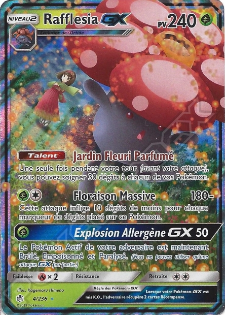 SL12 [FR] CEC 004 RAFFLESIA-GX (ULTRA RARE)