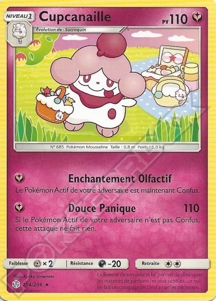 SL12 [FR] CEC 154 CUPCANAILLE (RARE)