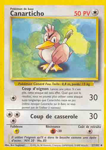 W01 [FR] BS (ED2) 027 CANARTICHO (UNCO)