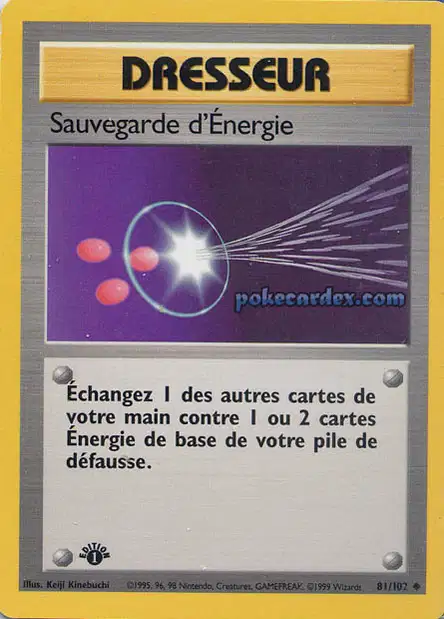 W01 [FR] BS (ED1) 081 SAUVEGARDE D'ÉNERGIE (UNCO)