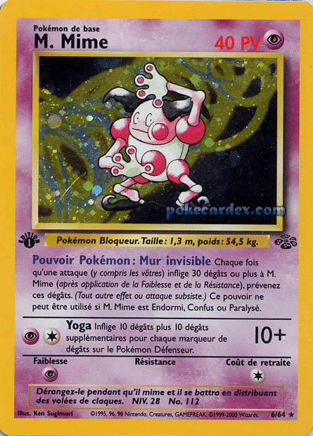 W02 [FR] JU (ED2) 006 M. MIME (HOLO)