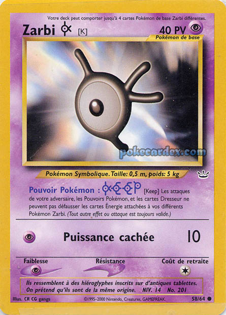 W07 [FR] NR (ED2) 058 ZARBI K (COMMUNE)