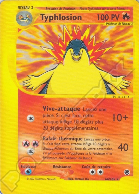 W09 [FR] EX 064 TYPHLOSION (RARE)