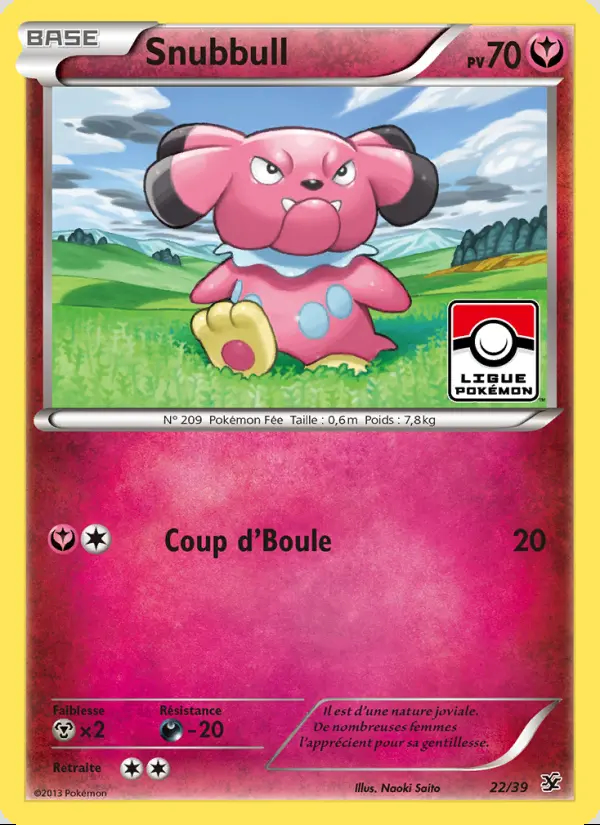 XY00 [FR] KSS 022 SNUBULL (PROMO)