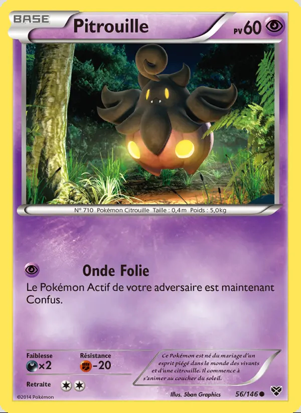 XY01 [FR] XY (REVERSE) 056 PITROUILLE