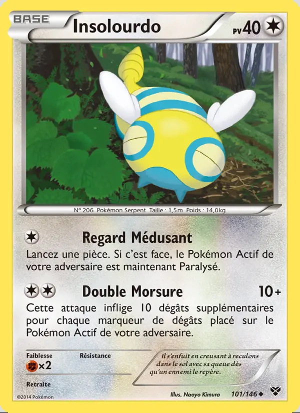 XY01 [FR] XY (REVERSE) 101 INSOLOURDO