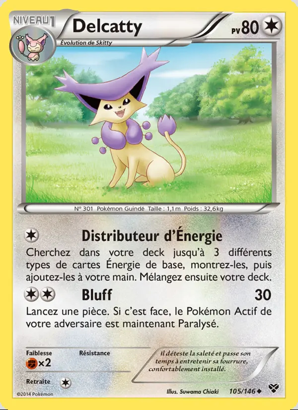 XY01 [FR] XY 105 DELCATTY