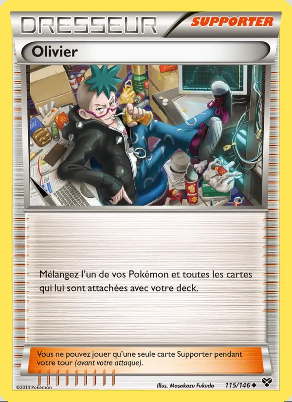 XY01 [FR] XY (REVERSE) 115 OLIVIER