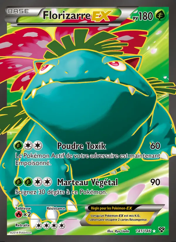 XY01 [FR] XY 141 FLORIZARRE-EX (ULTRA RARE)