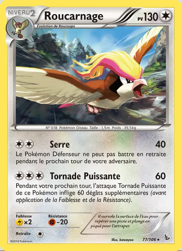 XY02 [FR] FLF 077 ROUCARNAGE (RARE)