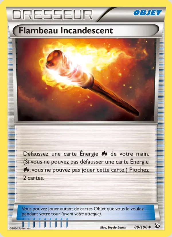 XY02 [FR] FLF (REVERSE) 089 FLAMBEAU INCANDESCENT