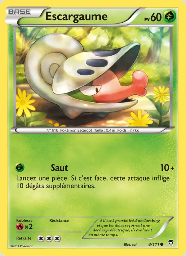 XY03 [FR] FFI (REVERSE) 008 ESCARGAUME