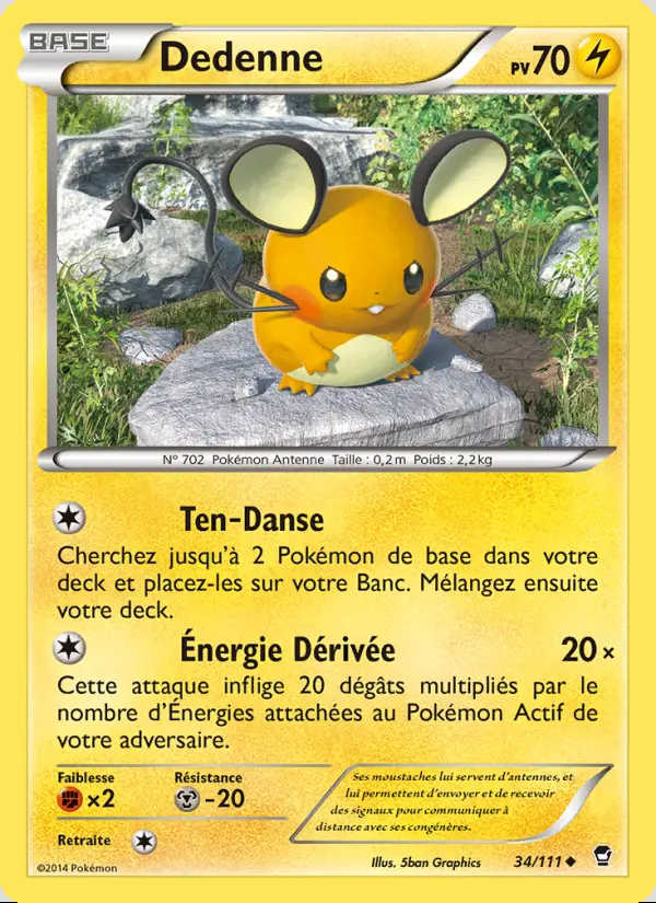 XY03 [FR] FFI (REVERSE) 034 DEDENNE