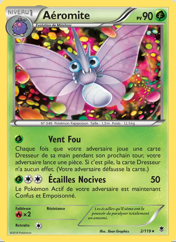 XY04 [FR] PHF 002 AEROMITE (RARE)