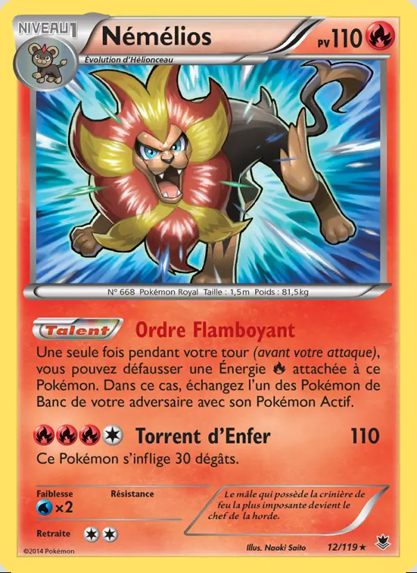 XY04 [FR] PHF 012 NEMELIOS (HOLO)