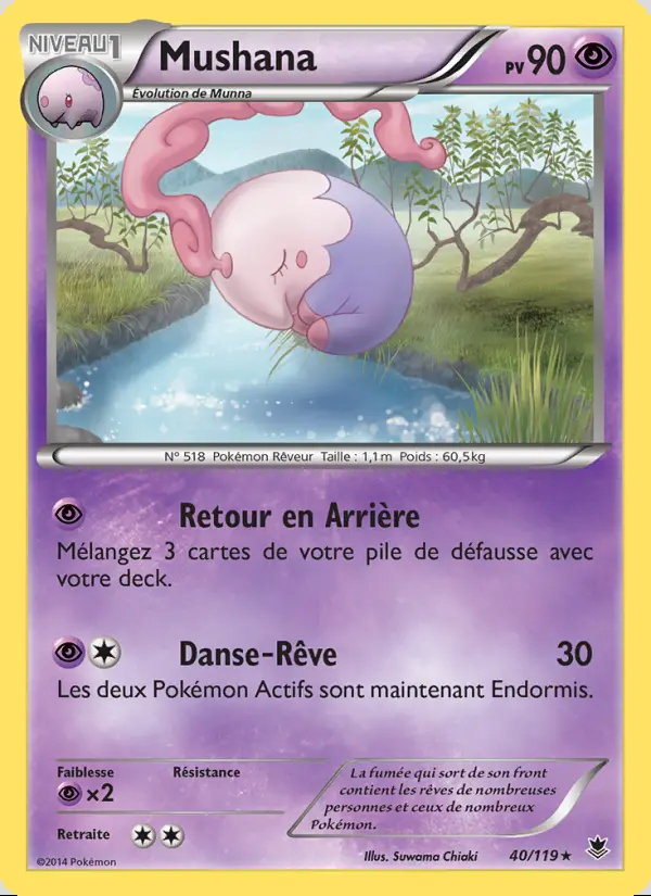 XY04 [FR] PHF 040 MUSHANA (RARE)