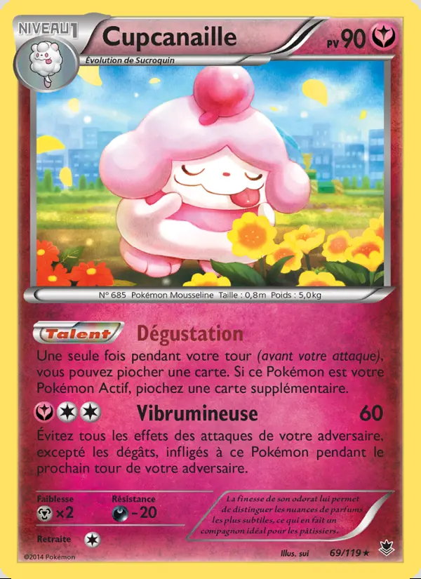 XY04 [FR] PHF 069 CUPCANAILLE (HOLO)