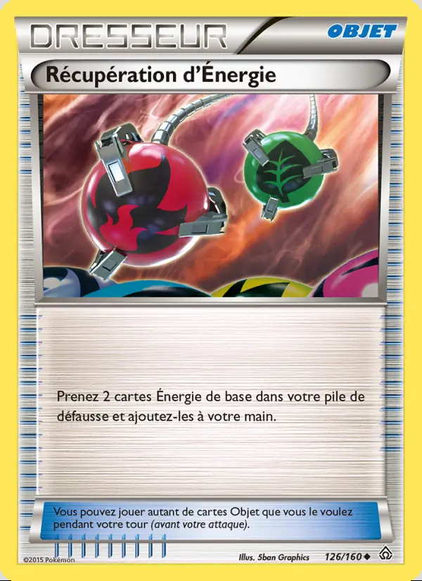 XY05 - 126 RECUPERATION D'ENERGIE
