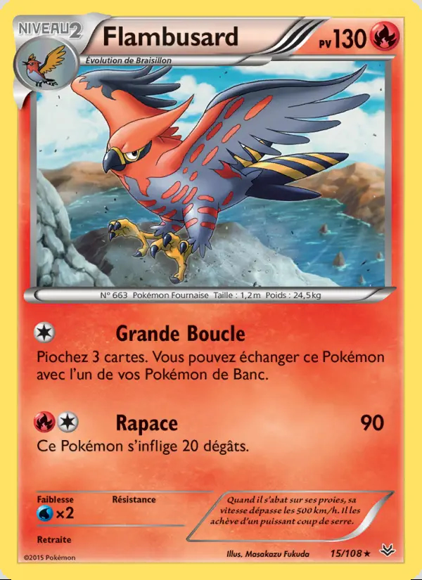 XY06 [FR] ROS 015 FLAMBUSARD (RARE)