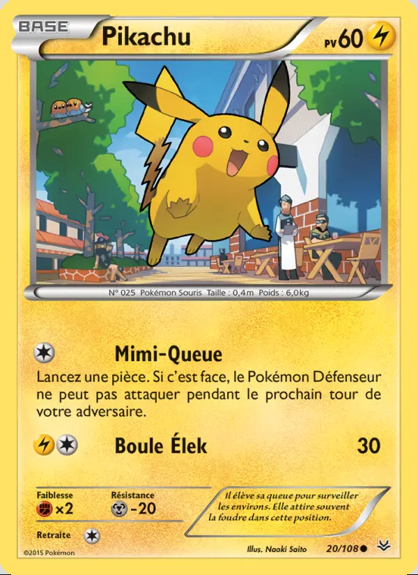XY06 [FR] ROS 020 PIKACHU
