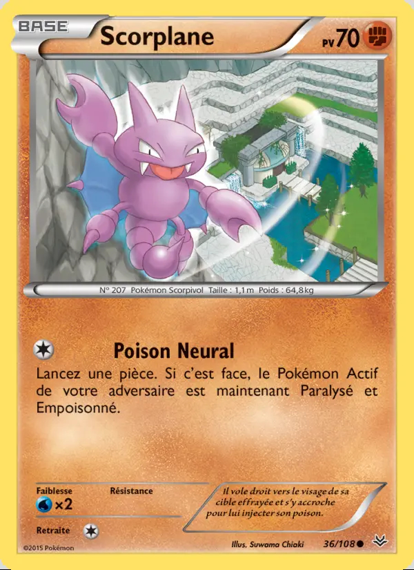 XY06 [FR] ROS (REVERSE) 036 SCORPLANE