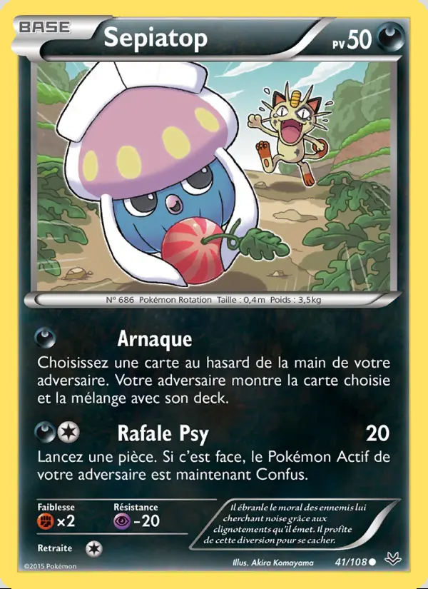 XY06 [FR] ROS 041 SEPIATOP (AVEC MIAOUSS)