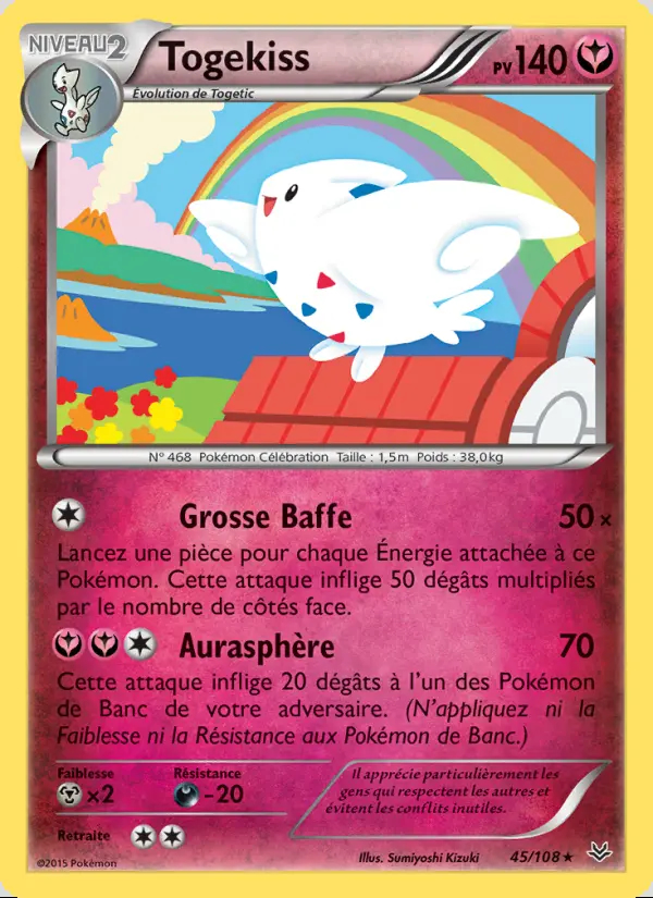 XY06 [FR] ROS 045 TOGEKISS (RARE)
