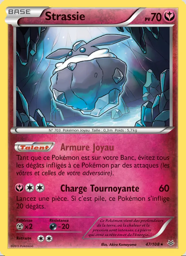 XY06 [FR] ROS 047 STRASSIE (RARE)