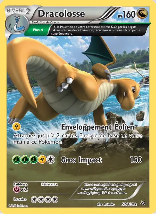 XY06 [FR] ROS 052 DRACOLOSSE (HOLO)