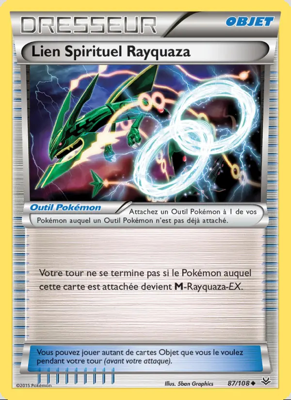 XY06 [FR] ROS 087 LIEN SPIRITUEL RAYQUAZA