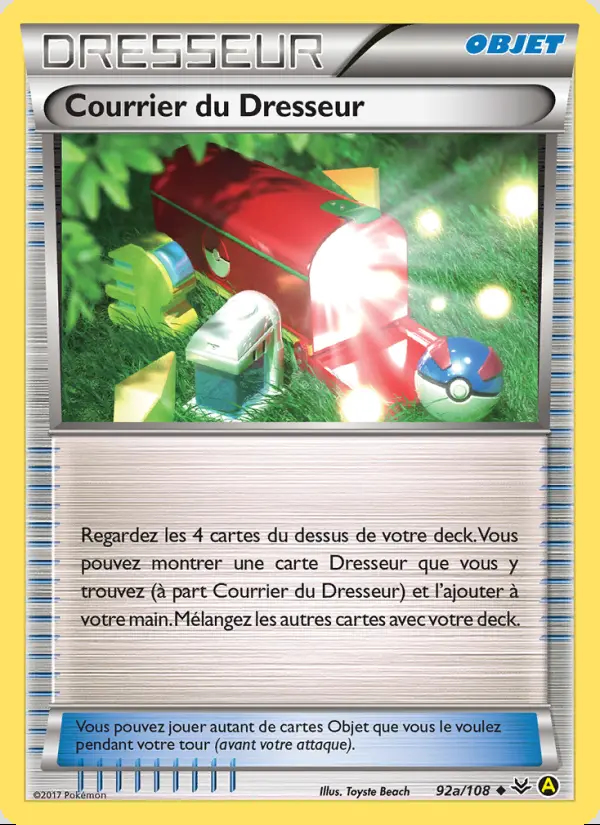 XY06 - 092 COURRIER DU DRESSEUR