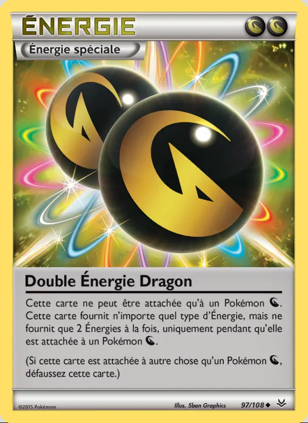 XY06 - 097 DOUBLE ENERGIE DRAGON