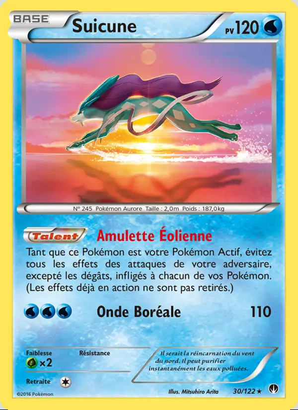 XY09 [FR] BKP 030 SUICUNE (HOLO)