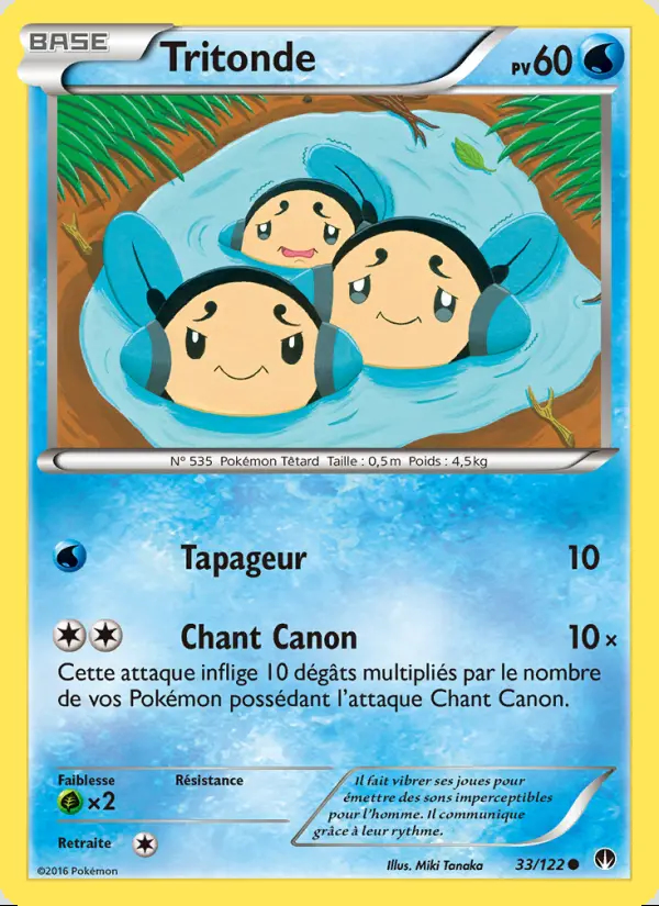 XY09 [FR] BKP (REVERSE) 033 TRITONDE