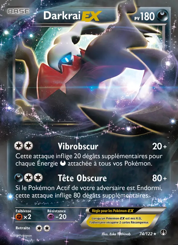 XY09 [FR] BKP 074 DARKRAI-EX (ULTRA RARE)