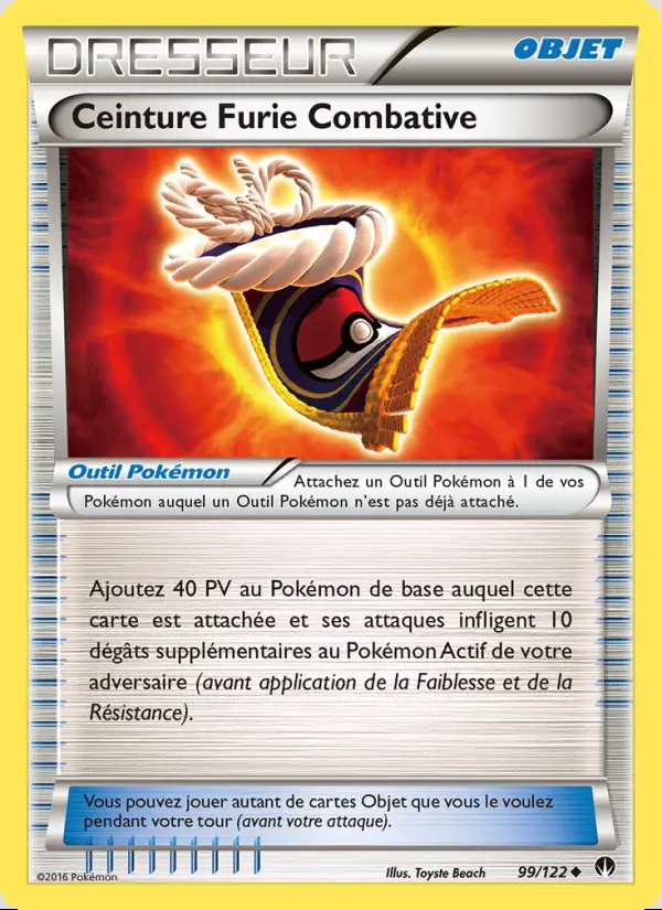 XY09 [FR] BKP 099 CEINTURE FURIE COMBATIVE