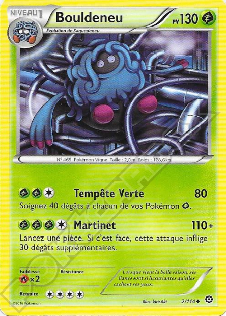 XY11 [FR] STS 002 BOULDENEU