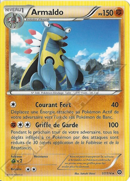 XY11 [FR] STS 057 ARMALDO (RARE)