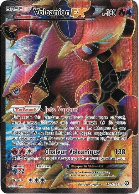 XY11 [FR] STS 107 VOLCANION-EX (ULTRA RARE)