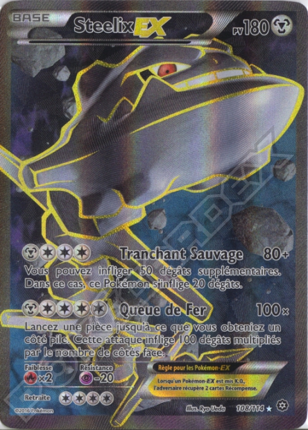 XY11 [FR] STS 108 STEELIX-EX (ULTRA RARE)