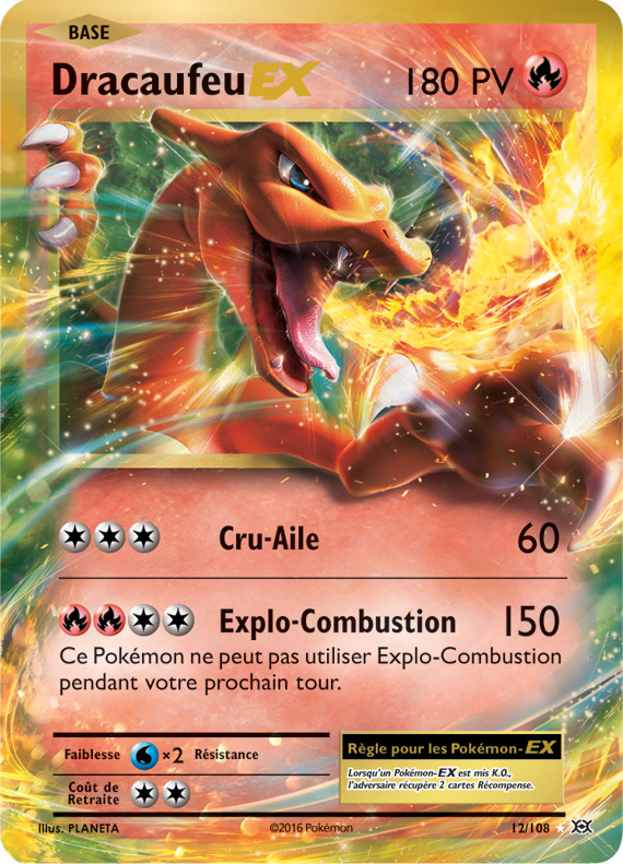 XY12 [FR] EVO 012 DRACAUFEU-EX (ULTRA RARE)