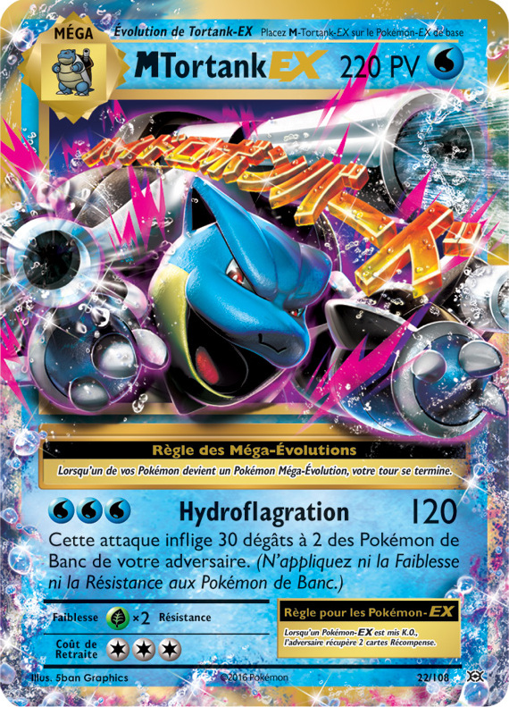 XY12 [FR] EVO 022 MEGA TORTANK-EX (ULTRA RARE)