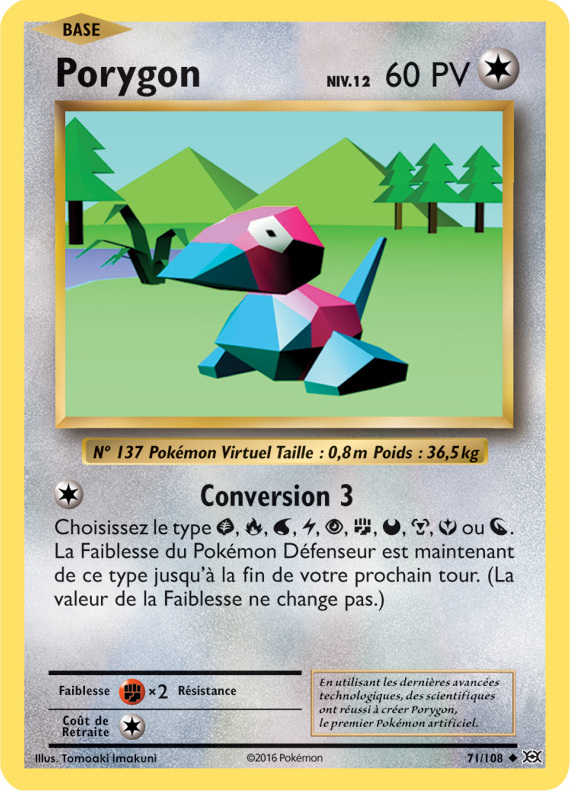XY12 [FR] EVO 071 PORYGON