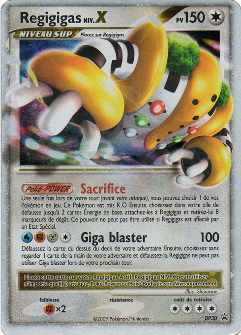 PROMO [FR] DP30 REGIGIGAS NIV.X