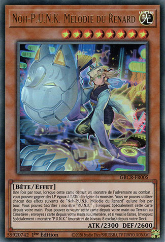 GRCR-FR005 NOH-P.U.N.K. MELODIE DU RENARD
